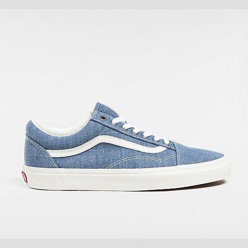 VANS Old Skool Shoes (threaded Denim Blue/white) Unisex Blue, Size 12
