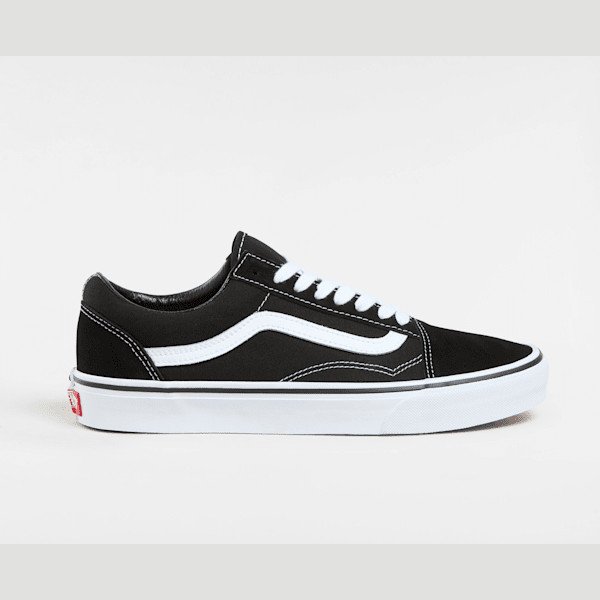 Vans - Old Skool Wide Fit Shoes, Man, Black, Size: 2.5
