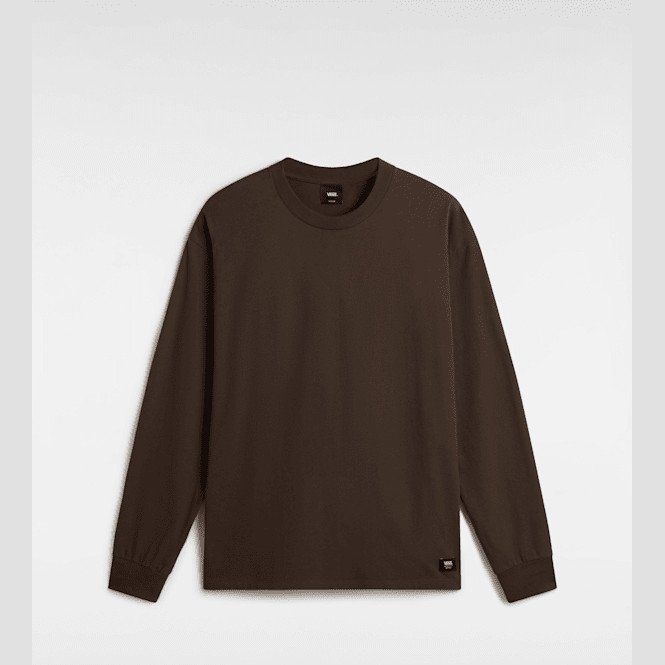 Vans - Original Standards Long Sleeve T-Shirt, Man, Brown, Size: L