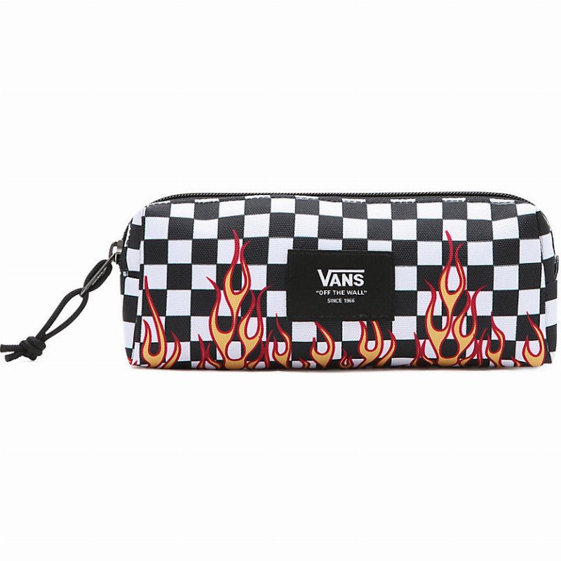 OFF THE WALL PENCIL POUCH (BLACK/RED) YOUTH BLACK
