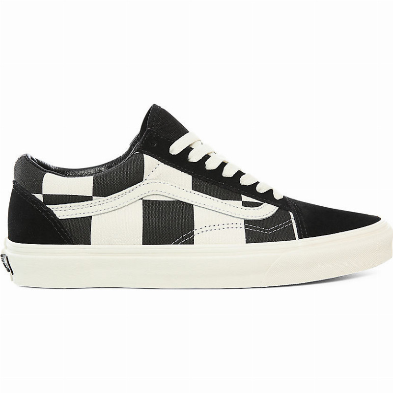 vans old skool checkered womens
