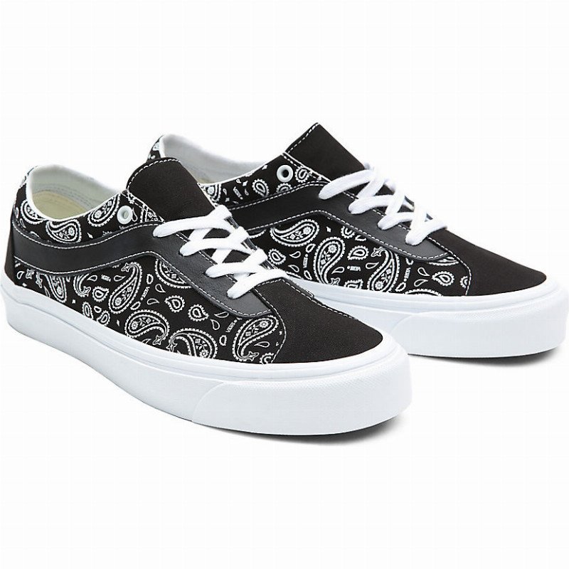 PAISLEY BOLD NI SHOES ((PAISLEY) BLACK/TRUE WHITE) WOMEN BLACK