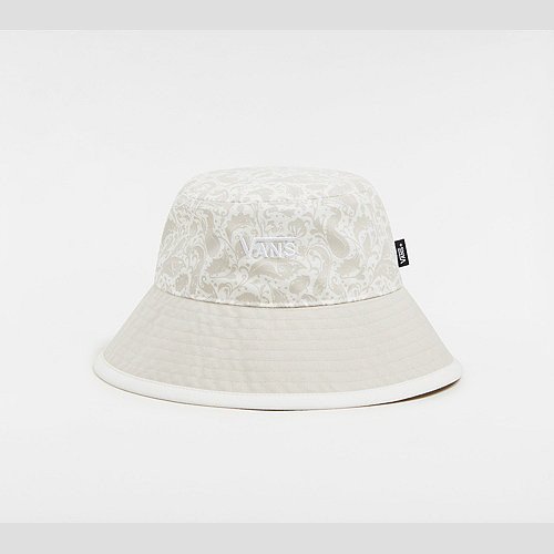 VANS Paisley Patchwork Bucket Hat (marshmallow) Unisex White, Size S/M