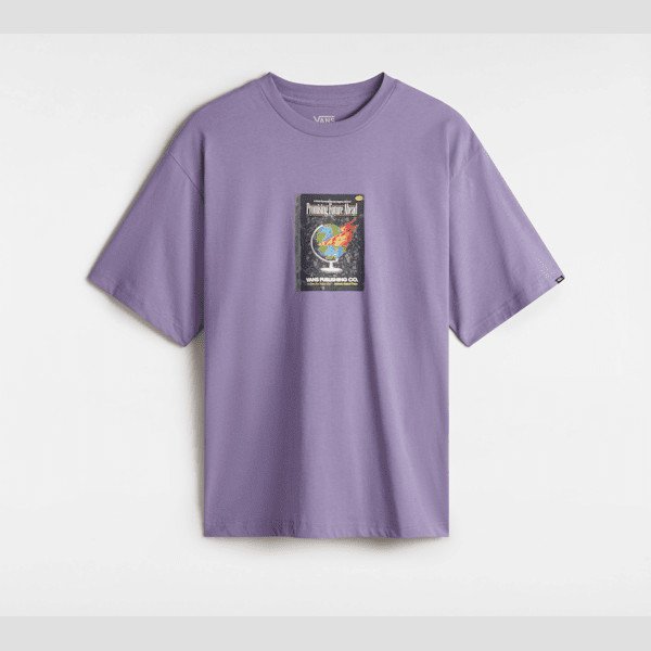 Vans - Paperback Writer T-Shirt, Man, Purple, Size: XXL