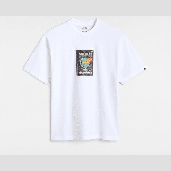 Vans - Paperback Writer T-Shirt, Man, White, Size: XXL