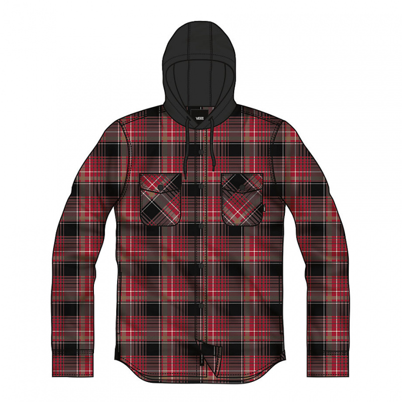 vans flannel jacket