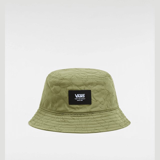 Vans - Vans Patch Bucket Hat, Man, Green, Size: L/XL