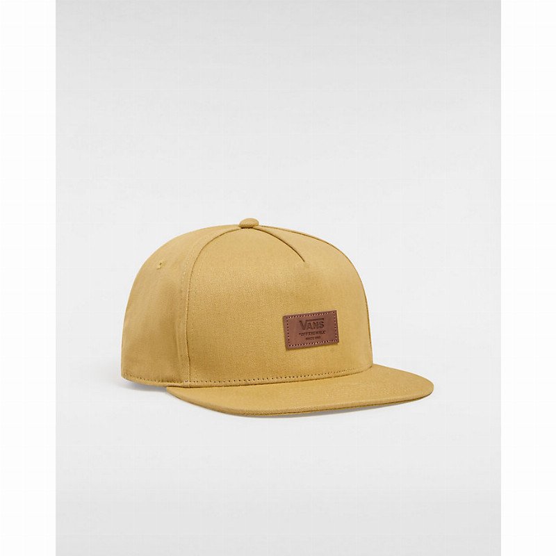 VANS Vans Patch Snapback Hat (antelope) Unisex Brown, One Size