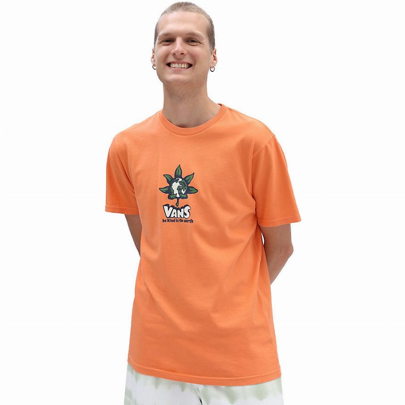 PEACE OF MIND T-SHIRT (MELON) MEN ORANGE