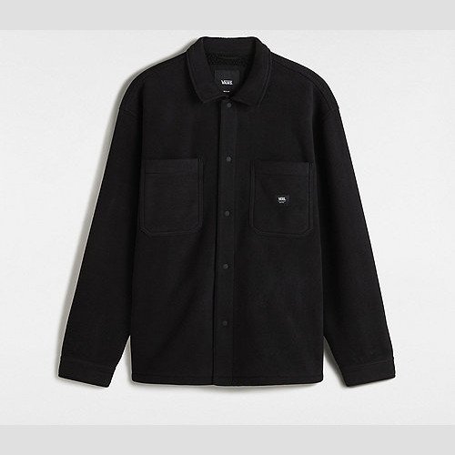 PENMAR HEAVYWEIGHT POLAR FLEECE SHACKET (BLACK) MEN BLACK
