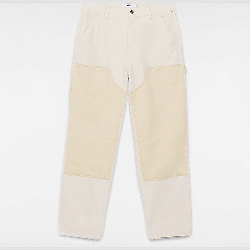 VANS Premium Duo Tone Carpenter Trousers (natural Cotton) Unisex White, Size 38