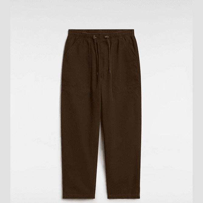  PREMIUM EASY TROUSER, MAN, BROWN, SIZE: XS