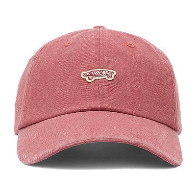 VANS Premium Logo Curved Bill Hat (cow Hide) Unisex Pink, One Size