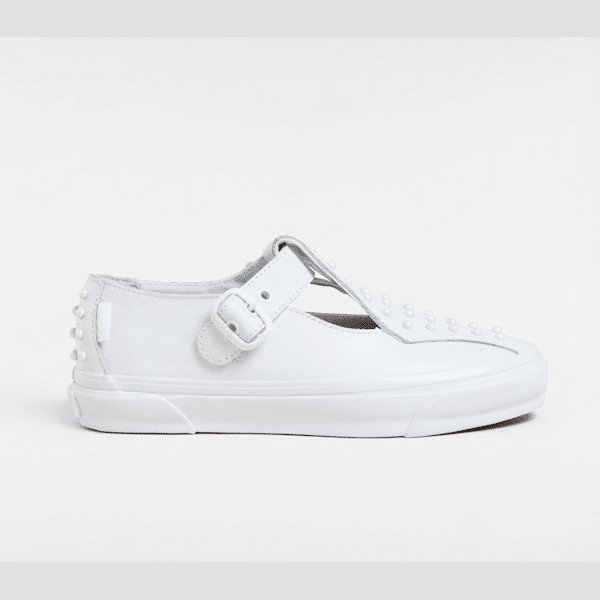  PREMIUM MARY JANE SHOES, MAN, WHITE, SIZE: 7.5