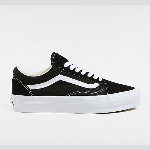 VANS Premium Old Skool 36 Shoes (lx Black/white) Unisex Black, Size 12