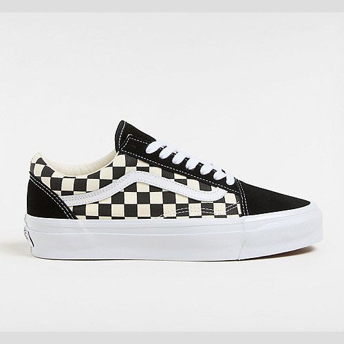 VANS Premium Old Skool 36 Shoes (lx Checkerboard Black/off White) Unisex White, Size 12