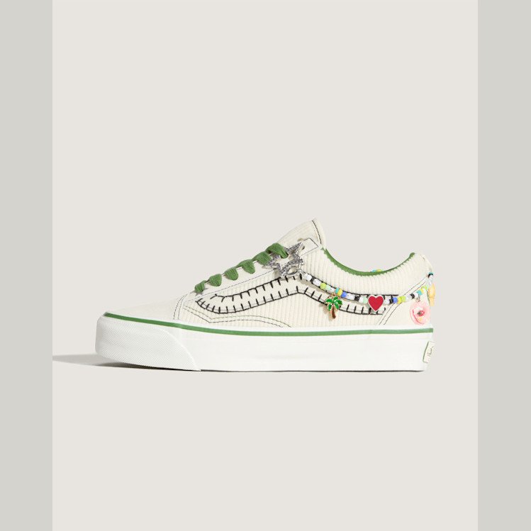  PREMIUM OLD SKOOL COCONA SHOES, MAN, BEIGE, SIZE: 3.5