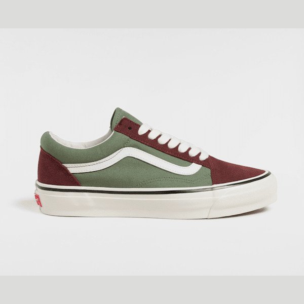 Vans - Premium Old skool Shoes, Man, Green, Size: 6.5