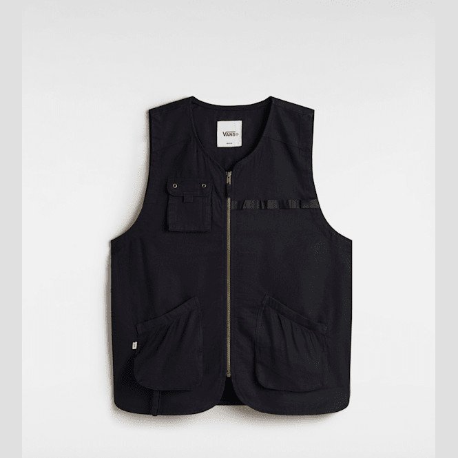 Vans - Premium Spade Utility Vest, Man, Black, Size: L