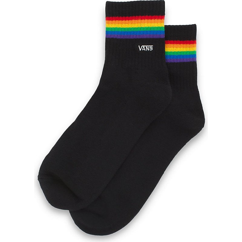 Vans PRIDE ART HALF CREW SOCKS (PRIDE) MEN BLACK