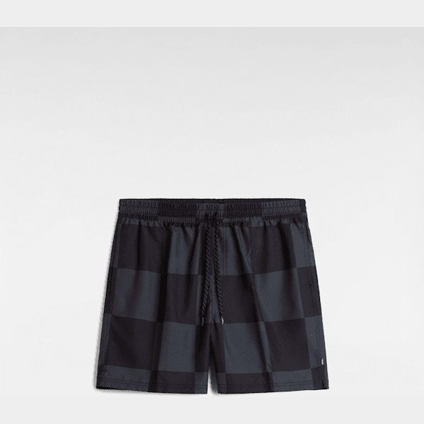 Vans - Primary Checkerboard Boardshorts, Man, Black, Size: L