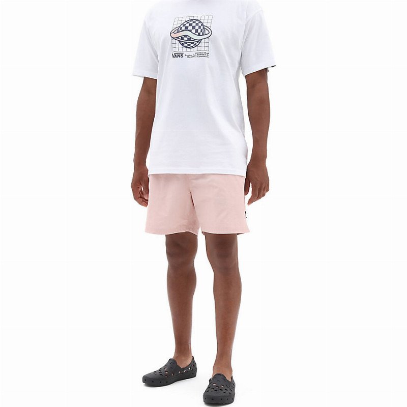 PRIMARY SOLID ELASTIC BOARDSHORTS (ROSE SMOKE) MEN PINK