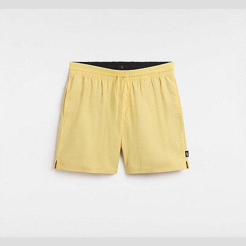 VANS Primary Solid Elastic Boardshorts (yarrow) Men Yellow, Size XXL