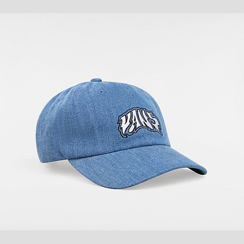 VANS Prowler Curved Bill Jockey Hat (stone Wash) Unisex Blue, One Size