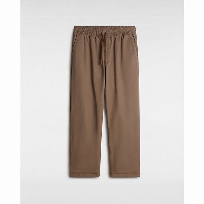 VANS Range Baggy Tapered Elastic Waist Trousers (canteen) Unisex Brown, Size XXL