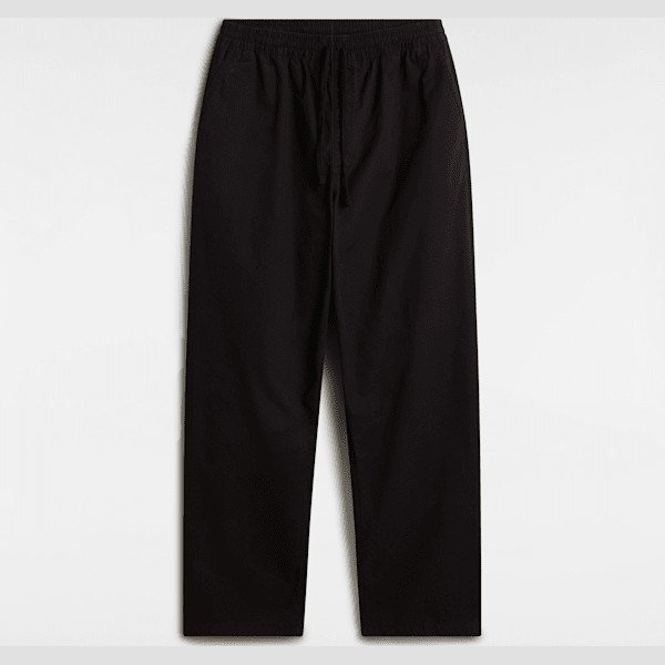 Vans - Range Baggy Tapered Elastic Waist Trousers, Man, Black, Size: L