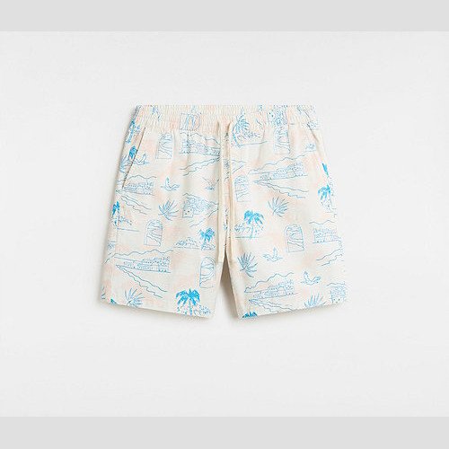 VANS Range Relaxed Elastic 18'' Shorts (marshmallow-malibu Blue) Men Multicolour, Size XXL