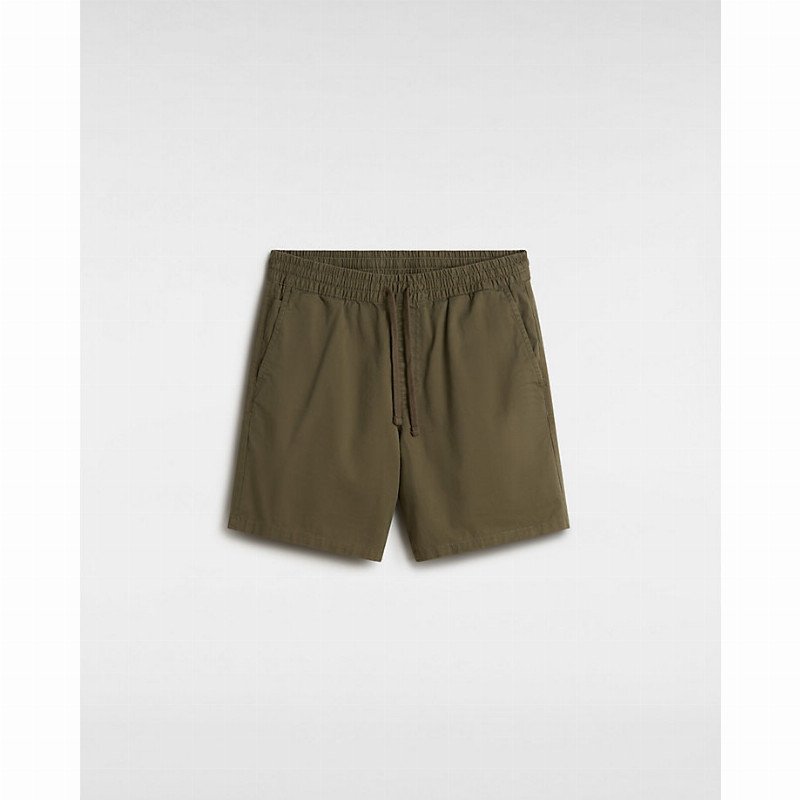 VANS Range Relaxed Elastic Shorts (grape Leaf) Men Green, Size XS