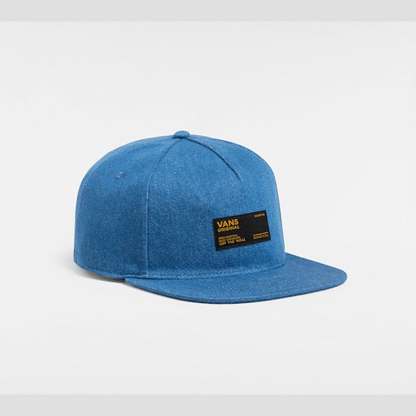 Vans - Ravenna Snapback Hat, Man, Blue, Size: One size