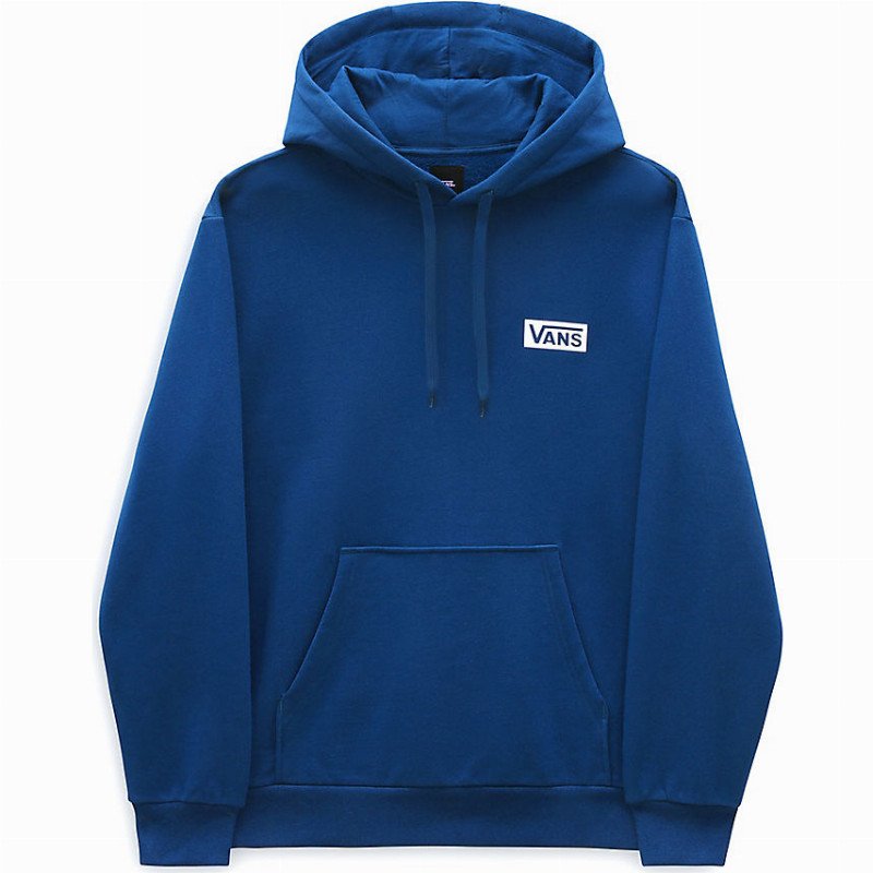 RELAXED FIT PULLOVER HOODIE (TRBL) MEN BLUE