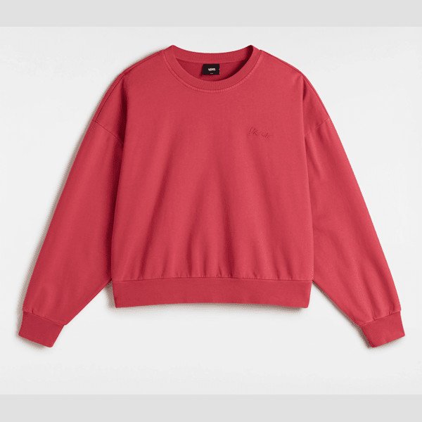 Vans - Retro Crew Sweatshirt, Woman, Pink, Size: S
