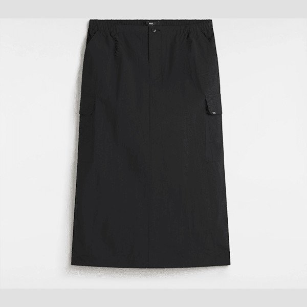 Vans - Riley Parachute Cargo Skirt, Woman, Black, Size: XL