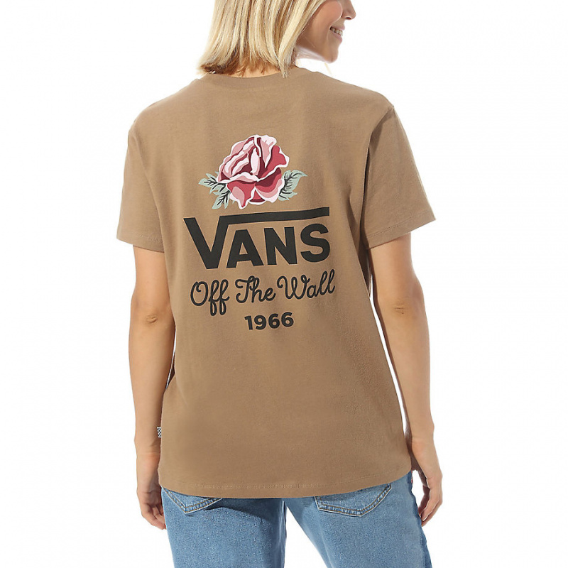 vans rose shirt