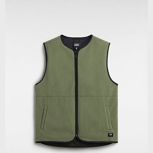 VANS Rosewood Reversible Vest (olivine) Men Green, Size XXL