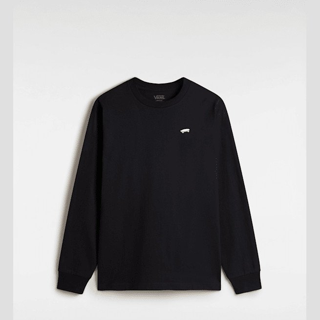 Vans - Salton Long Sleeve T-Shirt, Man, Black, Size: XXL