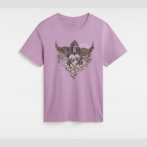 VANS Scorn T-shirt (smoky Grape) Women Purple, Size XXS