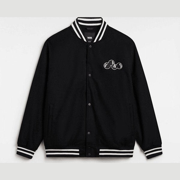 Vans - Scuttle Baseball Jacket, Man, Black, Size: M