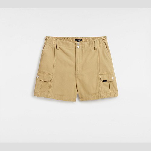 VANS Sidewalk Cargo Shorts (antelope) Women Brown, Size XXS