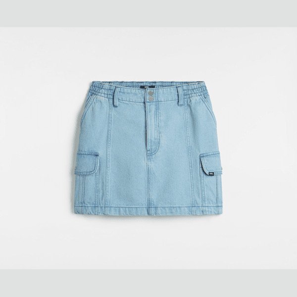 Vans - Sidewalk Denim Skirt, Woman, Blue, Size: XXS