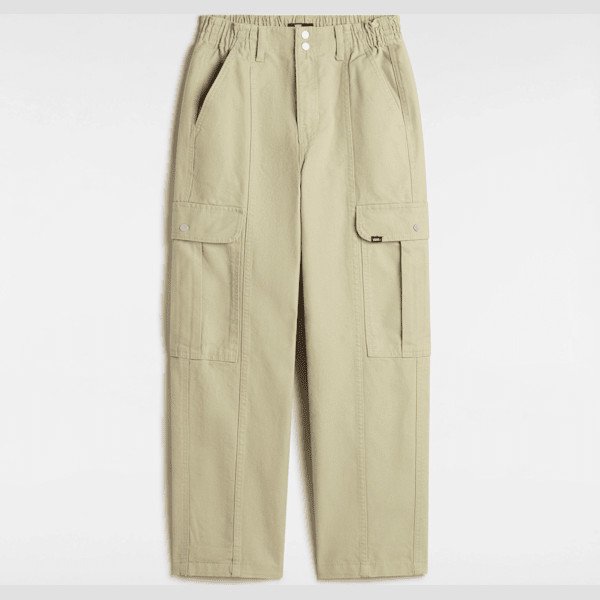 Vans - Sidewalk Trousers, Woman, Beige, Size: XXS