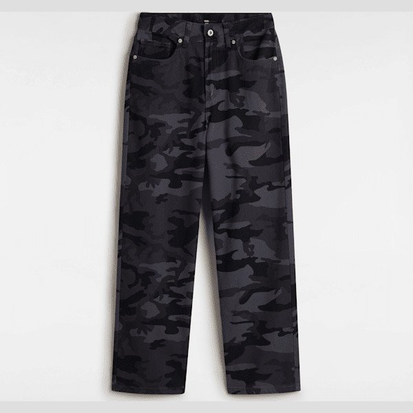 Vans - Sirelle 5 Pocket Puddle Trousers, Woman, Black, Size: 25