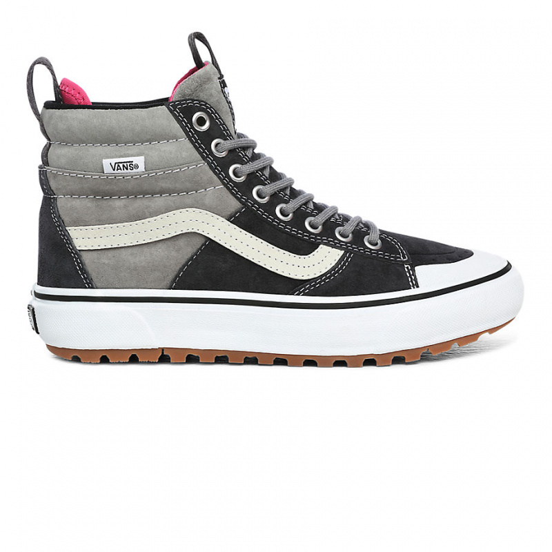 vans sk8 hi womens grey