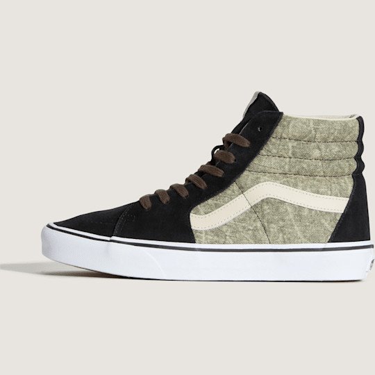 Vans - Sk8-Hi Shoes, Man, Black, Size: 12