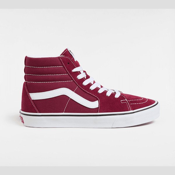 Vans - Sk8-Hi Shoes, Man, Burgundy, Size: 4.5