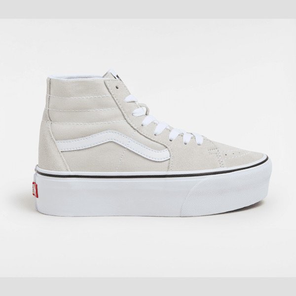 Vans - Sk8-Hi Tapered Stackform Shoes, Woman, Grey, Size: 7