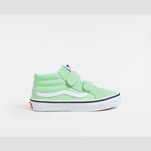 Vans - SK8-Mid Reissue Shoes, Green, Size: 10